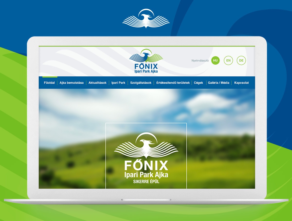 Főnix Ipari Park webdesign